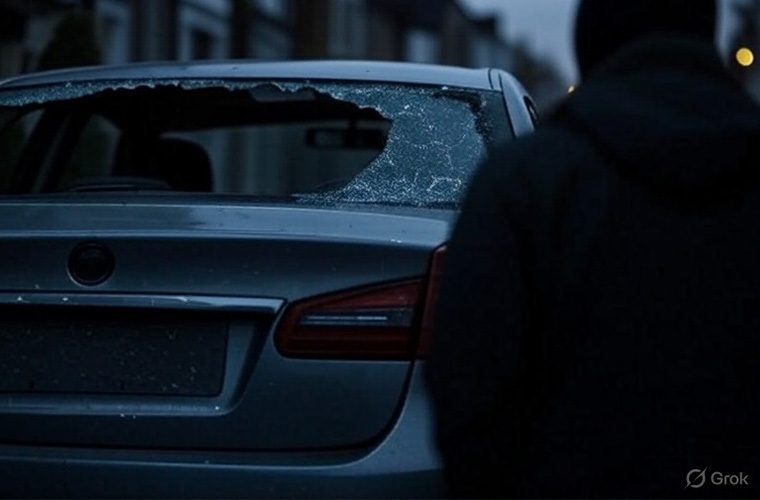 Thieves are now stealing parcel shelves from cars in north London