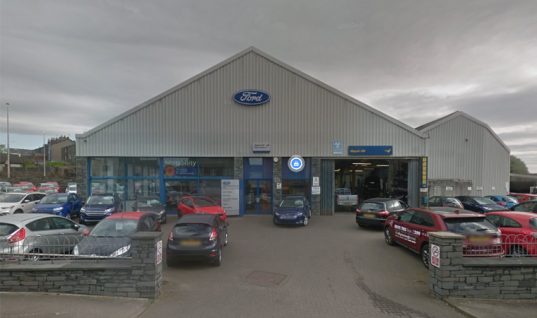 Ulverston Ford dealership cars damaged in forecourt rampage