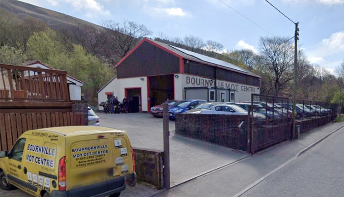 Long-standing South Wales MOT centre available for £500,000