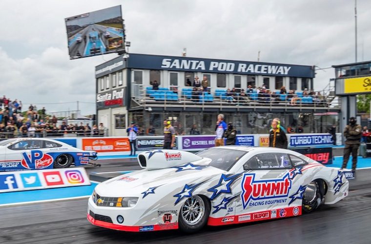 DENSO makes UK drag racing debut supporting champion Jimmy Alund