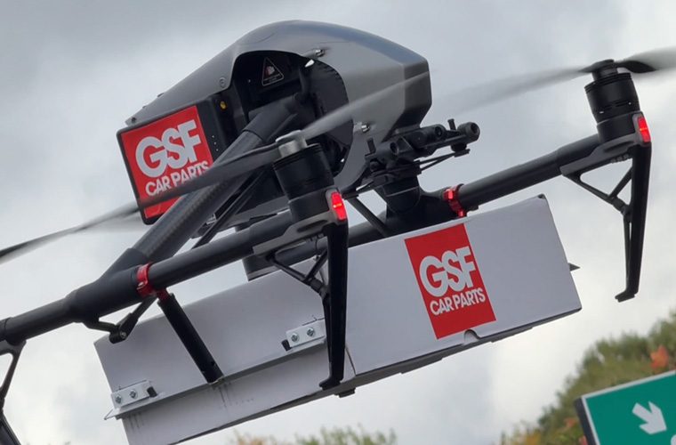 GSF takes to the skies with concept drone delivery service