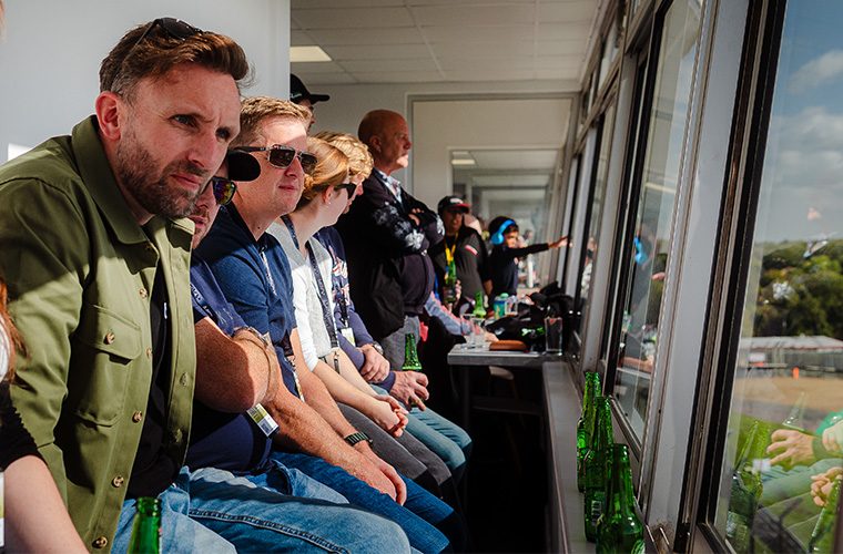 GSF Car Parts hosts VIP customer day at Porsche Sprint Challenge finale