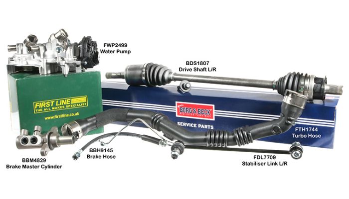First Line Ltd. introduces 106 new parts across ten categories
