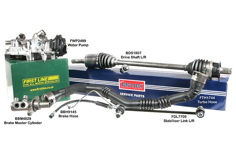 First Line Ltd. introduces 106 new parts across ten categories