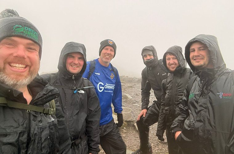 Storm Amy postpones Blend’s Snowdon hike