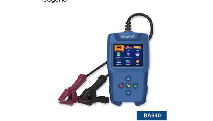 leagend BA640 Colour-Screen Battery Tester Announced for Workshops