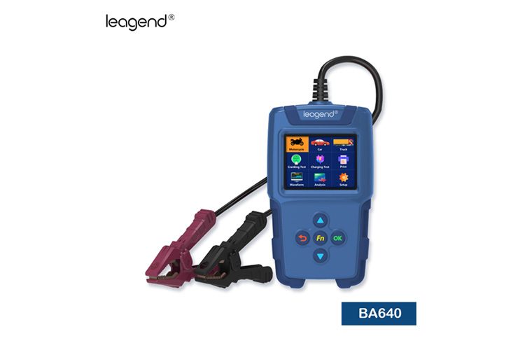 leagend BA640 Colour-Screen Battery Tester Announced for Workshops