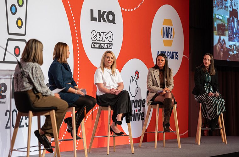 Panel discusses realties of balancing family and garage business at The Blend